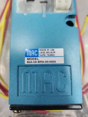 MAC 82A-0A-BRA-00-0003 Solenoid Valve Manifold. 6A-12