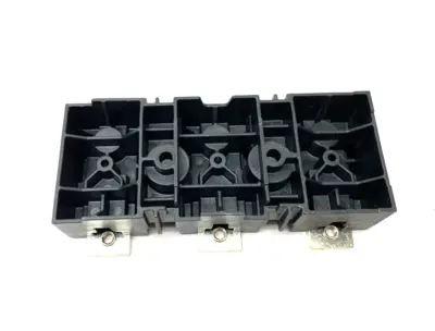 USED ALLEN-BRADLEY SER. A TRAILER FUSE BLOCK, 600V 200A