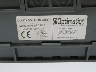USED AUTOMATION DIRECT OPTIMATION OL4228 8 SLOT REMOTE TERMINAL UNIT
