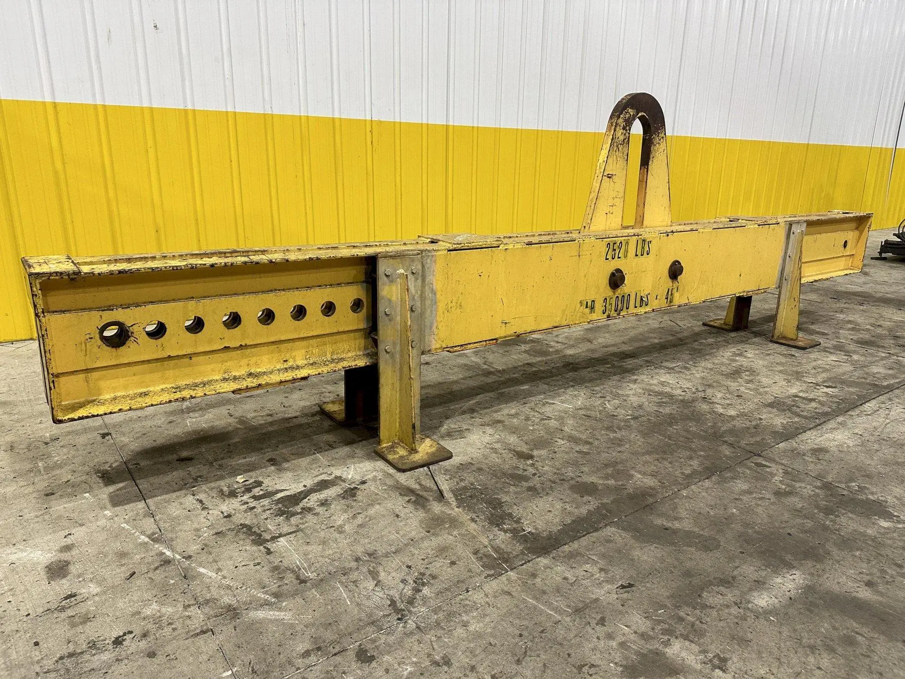 35,000 LB X 15' HEAVY DUTY LIFTING BEAM / SPREADER BAR FOR CRANE: STOCK #22000