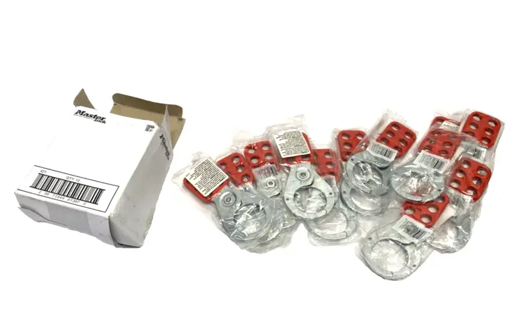 New | in-Stock Master Lock Steel Lockout Hasp Safety Products (Other) Michigan US | Maverick Industrial Sales #1518259
