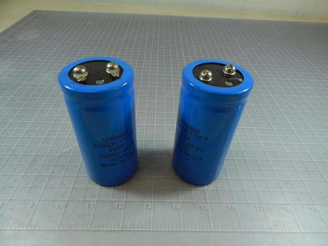 Used SPRAGUE POWERLYTIC _UNKNOWN_ Capacitors | OCO Industrial #1606050