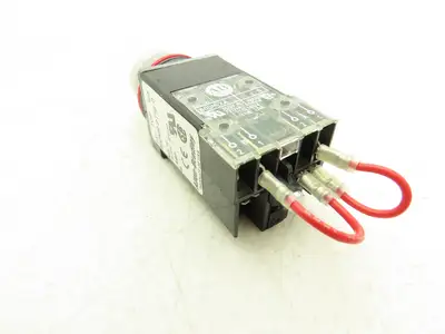 Allen Bradley 800MR-PT16R Small Round Pilot Light XFMR 120V Red Lens 22.5 mm
