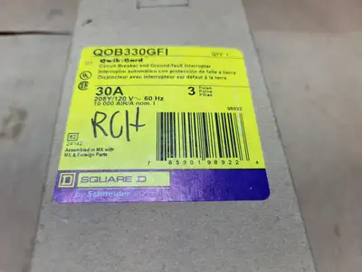 New | in-Stock SCHNEIDER QOB330GFI Switchgears British Columbia CA | Lenmark #1433451