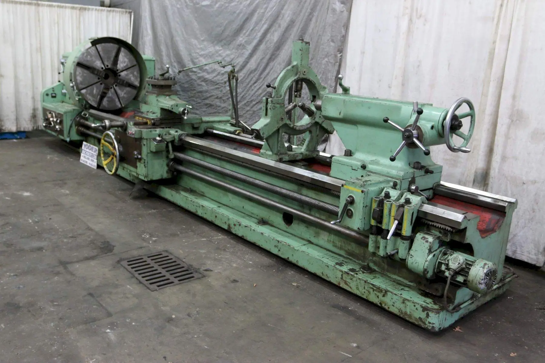 40" X 16' STANKO MODEL 165 GAP BED ENGINE LATHE
