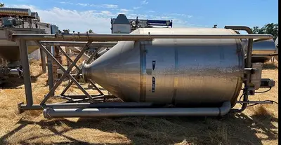 Tank, 2,250 Gallon, Stainless Steel, Agitation, Mueller #S745055