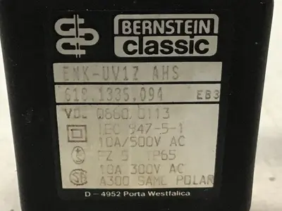 USED BERNSTEIN ENK-UV1Z AHS