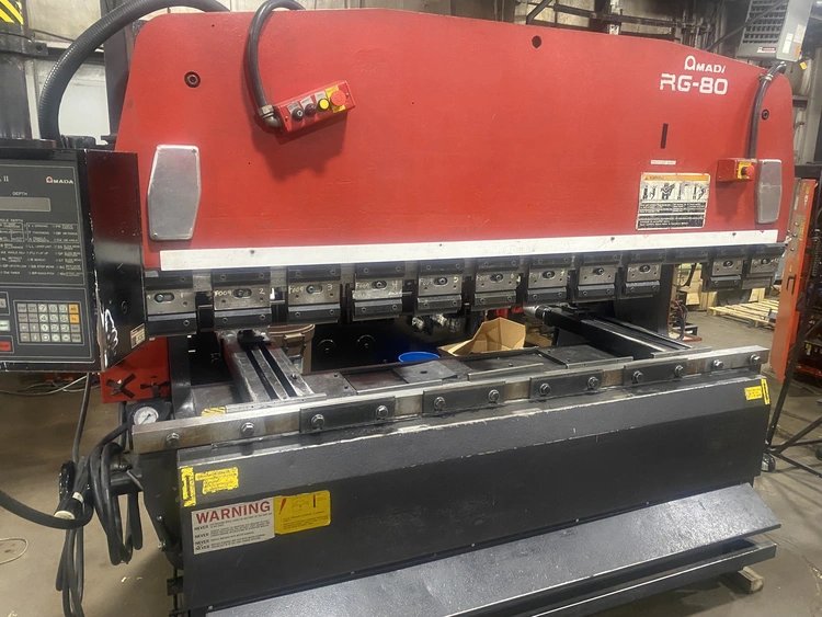 Used 1998 AMADA RG-80 Press Brakes Illinois US | Gadsden Engineering #39213