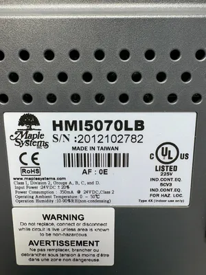 MAPLE SYSTEMS HMI5070LB Electrical/PLC/Automation | ESS Industrial Equipment Sales (7)
