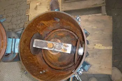 Grinder, Mill, Roller, 7 Gallon, 15" Dia, 1 HP #S744006