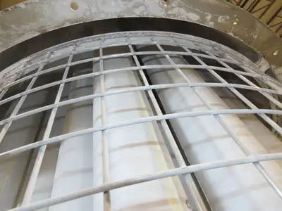 Asco Stainless Baghouse Dust Collector Power Pulse Tank System
