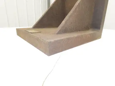 Machining Angle Plate Steel End Block 12"x 12"x 12" 90 Degree 107lbs