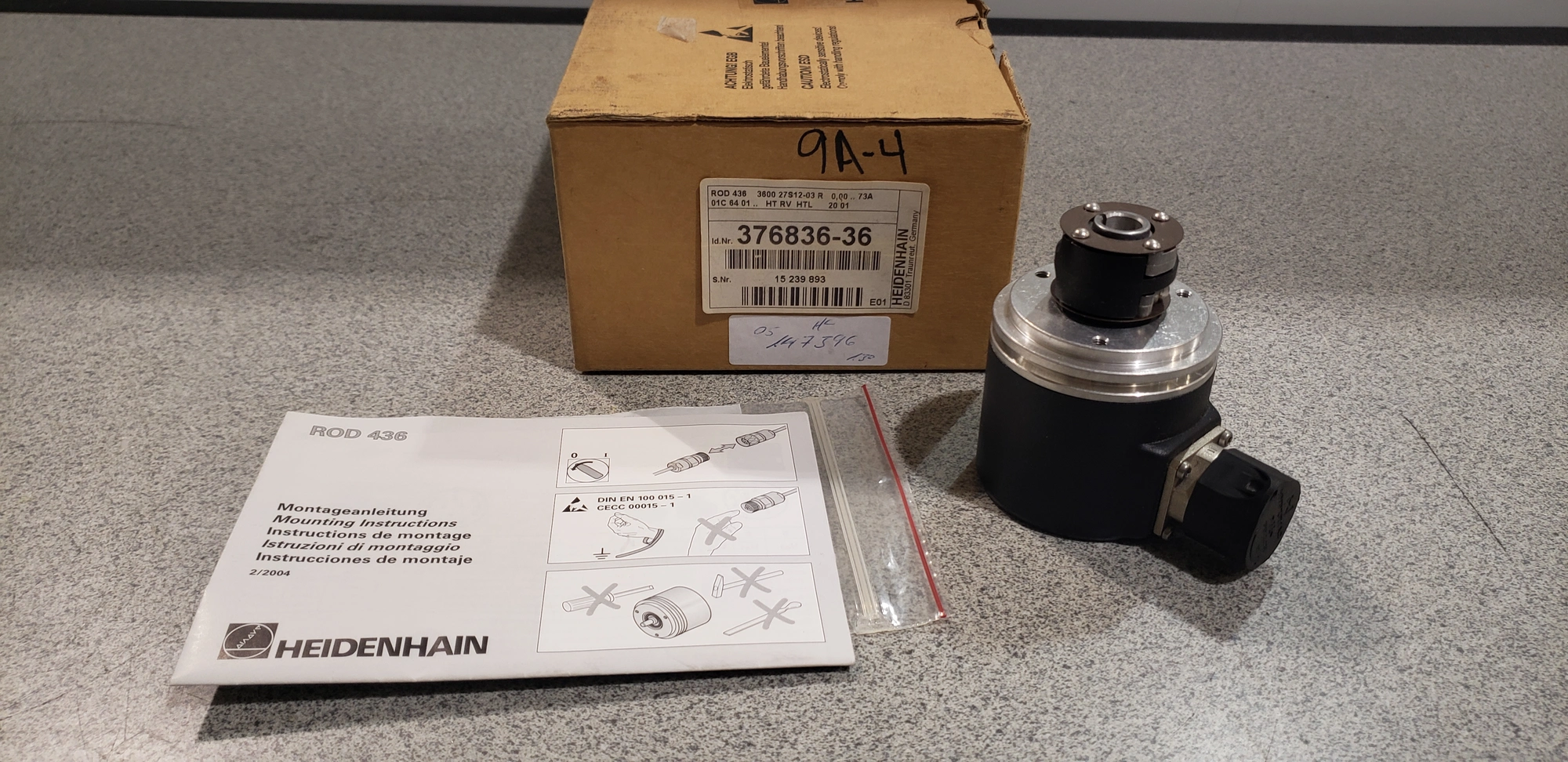 Heidenhain Rotary Transducer 376836-36