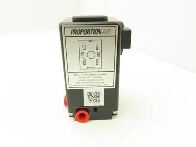 Proportion-Air PA834-QB1 Electro-Pneumatic Pressure Regulator 24VDC 175 psig