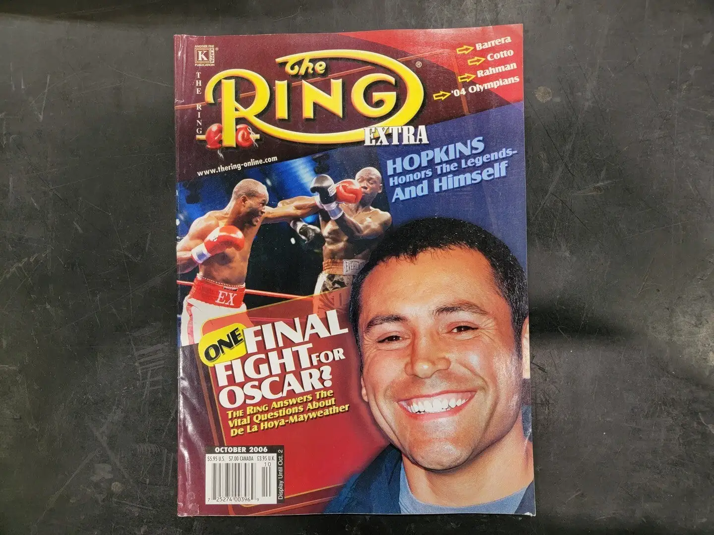 USED THE RING OCTOBER 2006