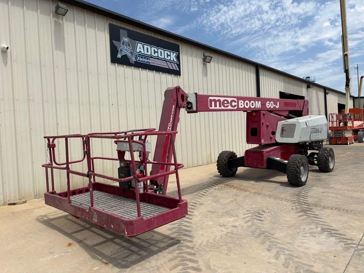 Used 2016 MEC 60J Telescopic Boom Lifts Texas US | Adcock Equipment USA #1519574
