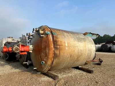 ALLOYFABRICATORS _UNKNOWN_ Tank S/S -6000 To 9999 Gal. (H=height, L=length) | Perry Equipment (1)