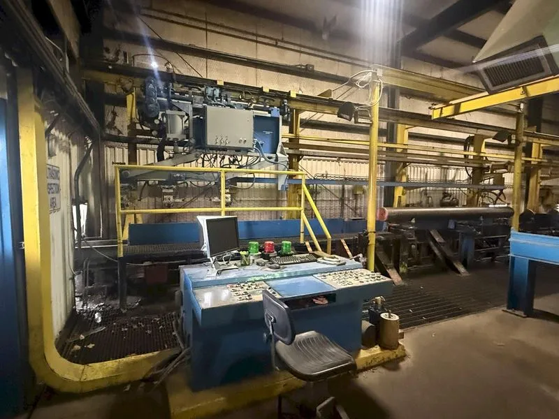 2" to 14" PIPE FULL LENGTH DRILL PIPE ULTRASONIC INSPECTION (UT) MACHINE: YOBRO #25375