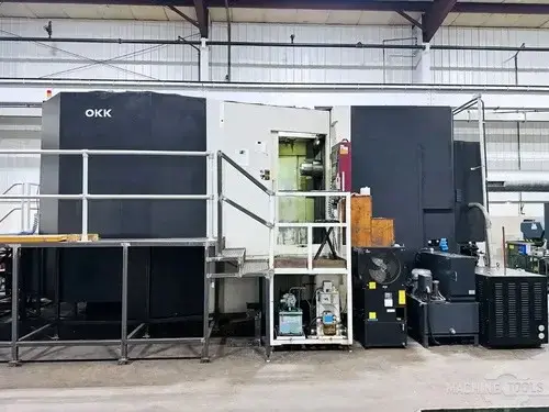 Used 2007 OKK HM1250S Horizontal Table Type Boring Mills Illinois US | Machine Tool Bids #375507