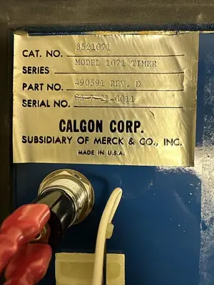 Used CALGON 3521071 HVAC Parts and Equipment Ohio US | Surplus Asset Holdings #1209032