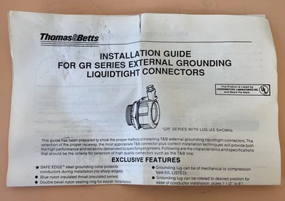 NEW Thomas & Betts 5347GR