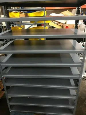 STEEL SHELVING