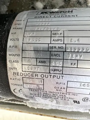 USED TECHNETICS E12 F-2910