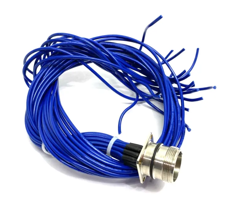 Used EUCHNER FEMALE FLANGE CONNECTOR 17-PIN AC-SC-M23F17G-168392 Connector Accessories | Maverick Industrial Sales #1099689
