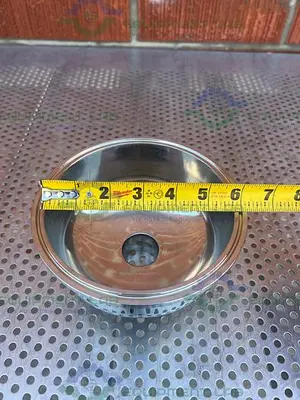 Stainless Steel  Cylindrical Reducer 1 1/2" to 6 1/2" Sanitary Fittings