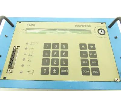 Emhart Warren Tucker TSG2000PES HMI Auto Plunge Adaptive Hot Plunge W/Keypad