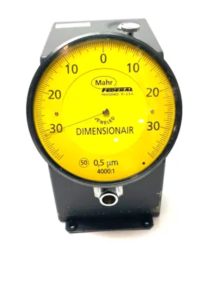 USED MAHR DIMENSIONAIR 4000:1 METRIC MECHANICAL AIR AMPLIFIER
