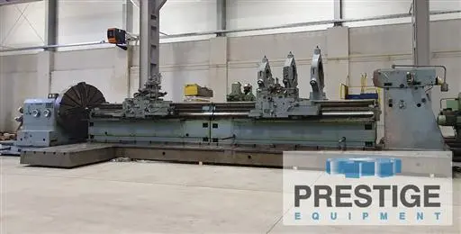 Used 1980 POREBA TZG 400B X 10M Engine Lathes New York US | Prestige Equipment #147209