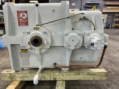 1988 DAVIS STANDARD 3.5" GEAR BOX Extrusion Other, Extruder Gearbox | Mark One Machinery (2)