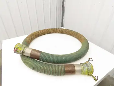 Novaflex Uni-Chem PG250 3"ID x 11' Flexible Chemical Transfer Hose Camlok Ends