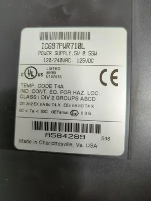 New | in-Stock GE FANUC IC697PWR710L Industrial Controls | Surplus Asset Holdings #1221324