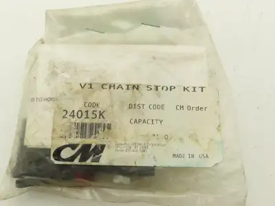 CM 24015K 1/4" V1 Hoist Chain Stop Block Kit