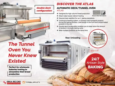 Tagliavini | Atlas Automatic, Double Deck Tunnel Oven