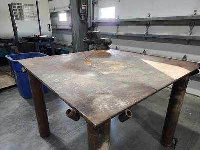 Welding Table with Wilton 6″ Vise