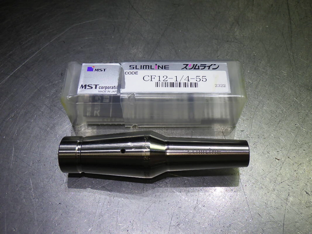 MST 1/4" Shrink Fit Collet Adapter CF12-1/4-55 (LOC1310A)