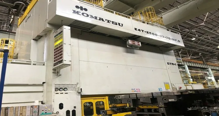 Used 1990 KOMATSU PRESSES KOMATSU E4T2500-07-70 MF-D PRESS Straight Side Presses | Alma Machinery #898851