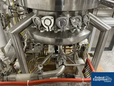 USED T & C Stainless 60 Liter T & C Reactor Skid, 316L S/S, 45/150#