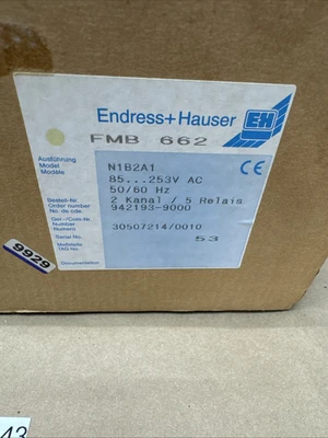 NEW Endress Hauser N1B2A1