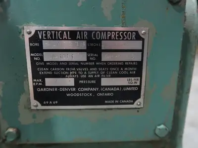 USED GARDNER-DENVER ADD-1011