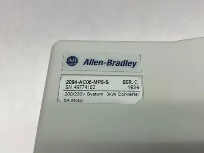 USED ALLEN-BRADLEY SER. C KINETIX6000 GUARDMOTION MULTI-AXIS SERVO DRIVE