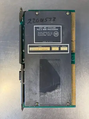 Allen-Bradley 1772-LN2 /A Plc-2 Mini Processor Rev 2 (8.5.1)
