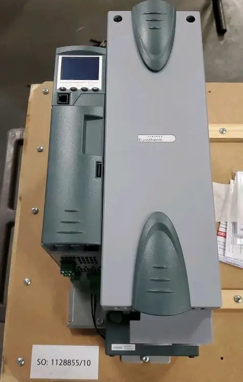 Used Eurotherm EPOWER 1PH-500A/600V/115V/XXX/XXX/XXX/XX Unit (PSL O11) Variable Speed Drives | Palmetto Automation #1149386