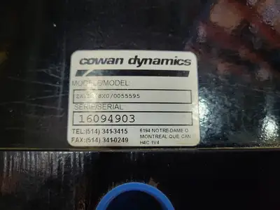 USED COWAN DYNAMICS ZAYLA48X0/0055595