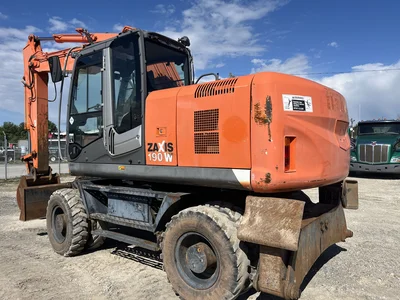 Used 2012 Hitachi ZX190W-3 Wheel Excavators Maryland US | Zadoon Equipment #1480789