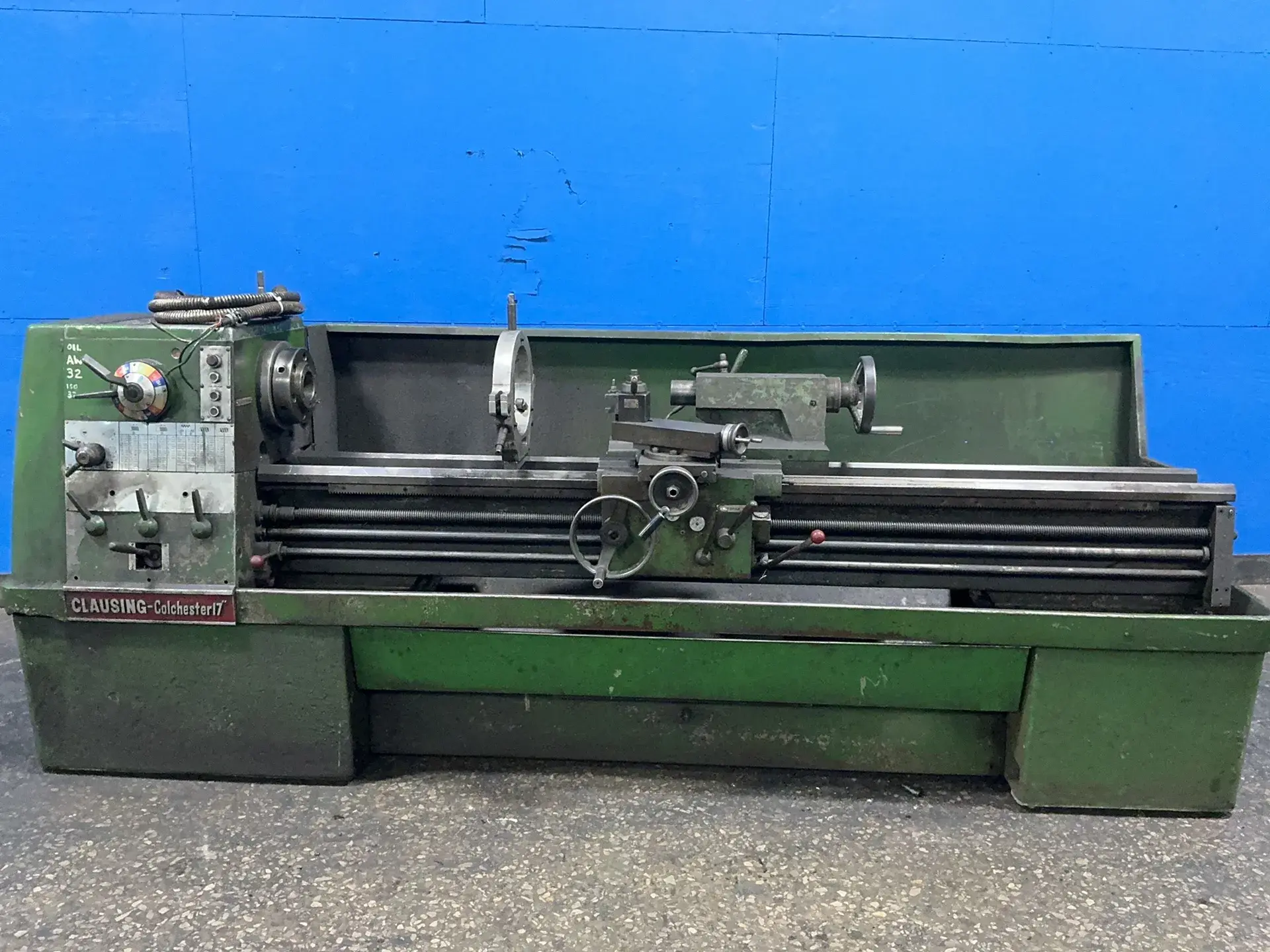 Used CLAUSINGCOLCHESTER 17” Engine Lathes Ohio US | HGR 24 #1404681