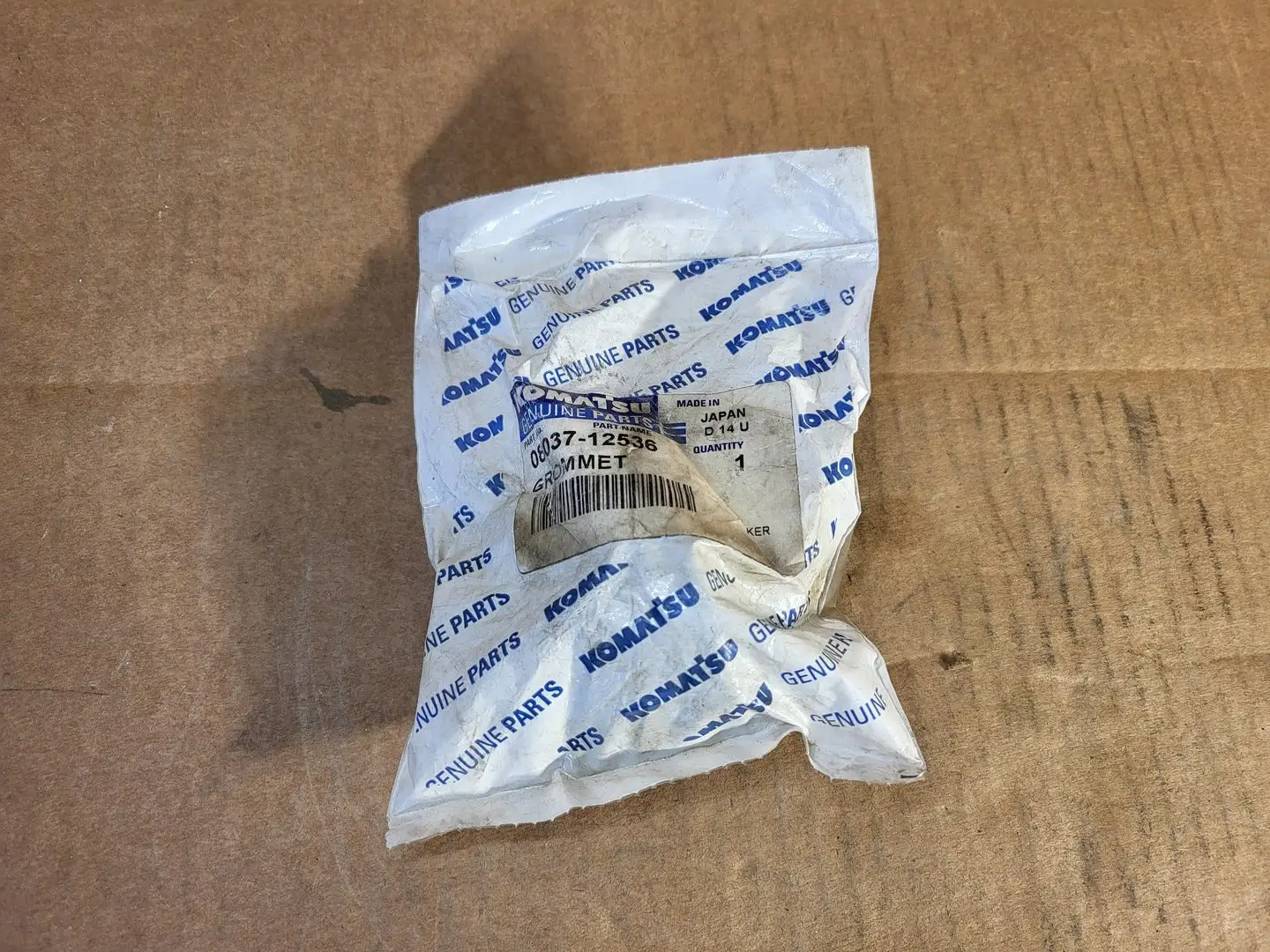 NEW KOMATSU 08037-12536